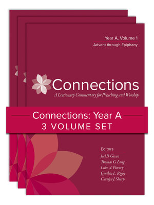 cover image of Connections: Year A, Three-Volume Set